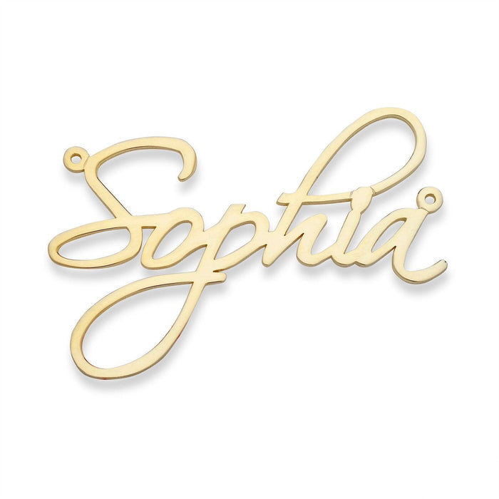 Single nameplates - Bargain Bazaar Jewelry