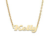 Magnolia Script Gold Nameplate Necklace - Bargain Bazaar Jewelry