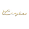 Signature Gold Name Necklace
