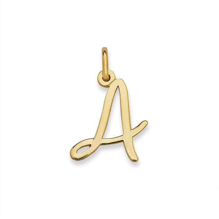 Magnolia Gold Initial Necklace