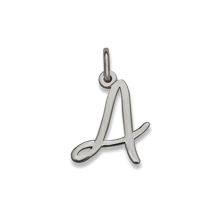 Magnolia. 925 Sterling Silver Initial Pendant